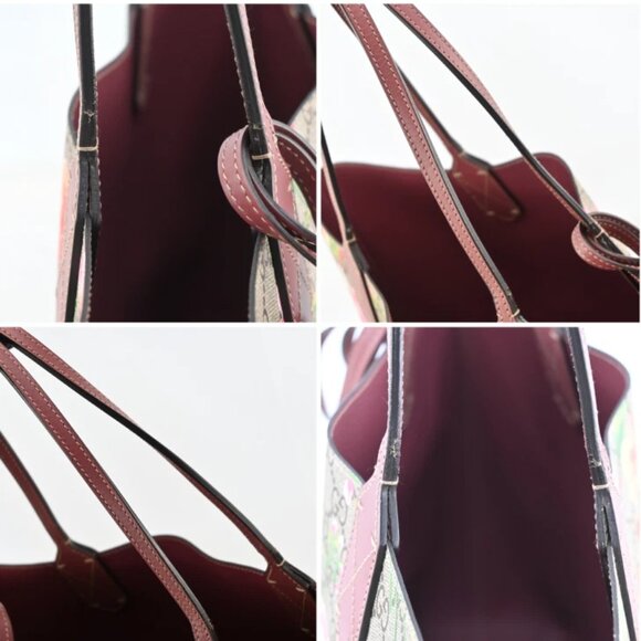 GUCCI Blooms Printed GG Reversible Tote Bag bsj870-102325 - Picture 14 of 16